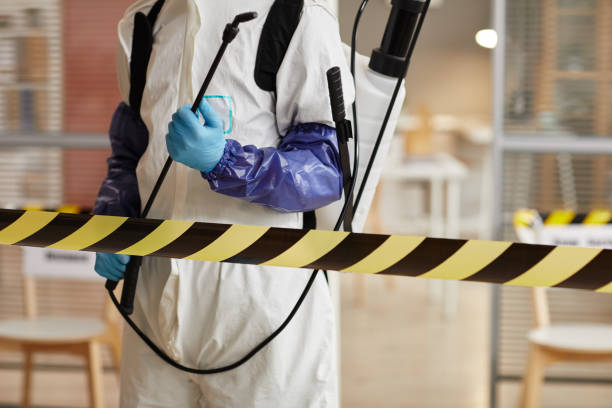 Professional Biohazard Cleanup technician working in Watkinsville, GA